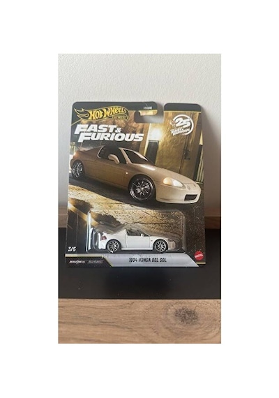 Hot Wheels Premium 25 Years Fast & Furious 1994 Honda Del Sol Hnw46 Jhw63