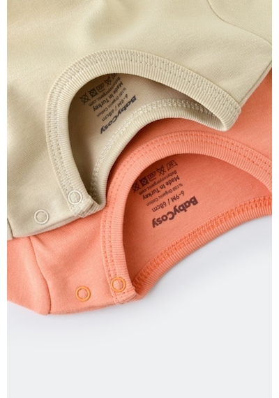 Babycosy Organik 2 Li Uzun Kollu Bebek Badi 001