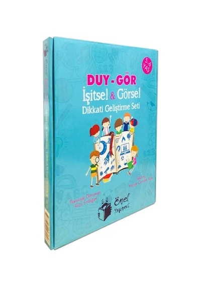 Duy - Gör - İşitsel Ve Görsel Dikkati Geliştirme Eğitim Seti 5 - 6 Yaş