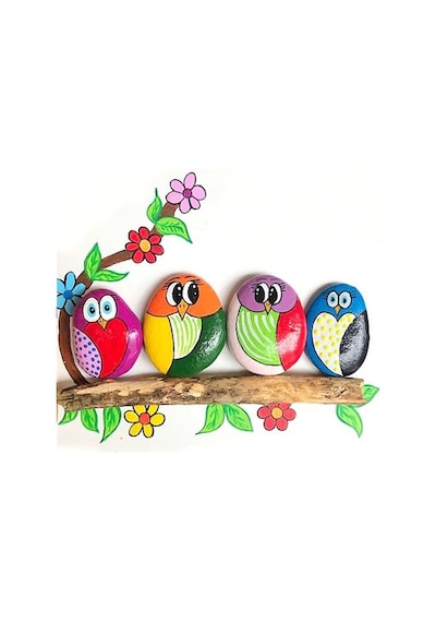 Mortoys. Taş Boyama Seti. Xl. Plus. Stone Painting. Hobi Boyama