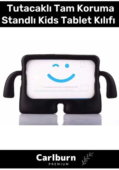 Özel Üretim Apple Uyumlu iPad 7. 8. 9. Nesil 10.2 Inç Yumuşak Dokulu Tutacaklı Tam Koruma Standlı Kids