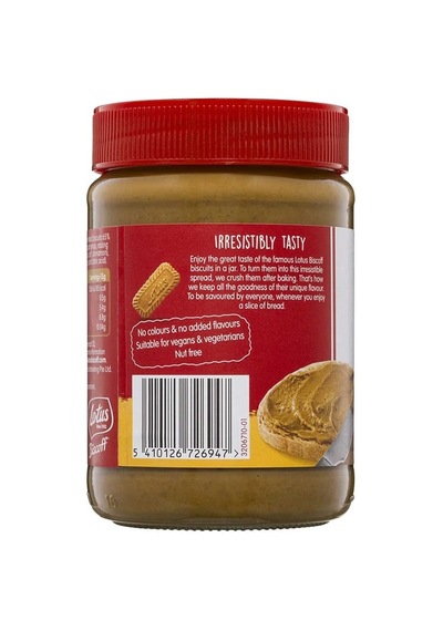 Lotus Biscoff Spread Crunchy Sürülebilir Çıtır Karamelize Bisküvi Ezmesi 380 Gr 10'li Paket