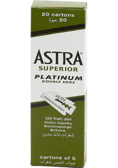 Astra Superior Platinum Yaprak Jİlet  100 Adet  3 Adet