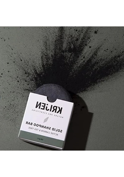 Aktif Karbon Ve Çay Ağacı Özlü Katı Şampuan 100 Gr Beyaz