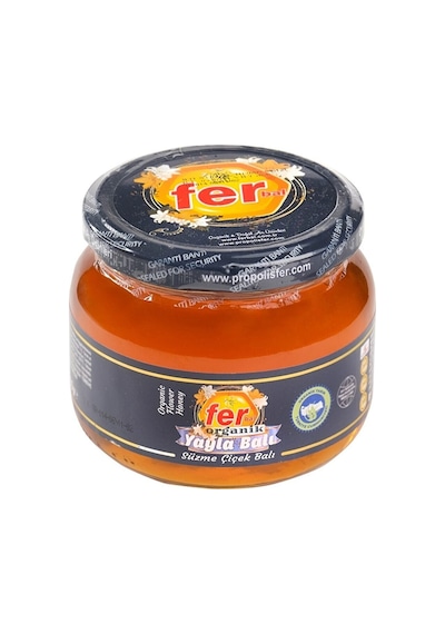 Fer Organik Yayla Süzme Çiçek Balı 450 G