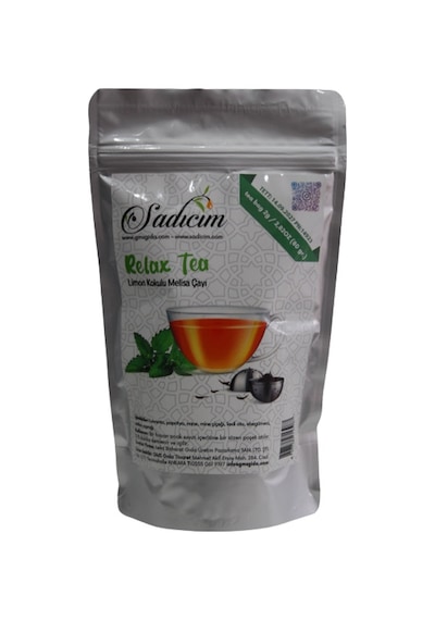 Sadıcım Relax Limon Kokulu Süzen Poşet Melisa Çayı 80 G
