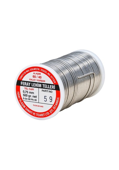 60/40 500 Gr Lehim Teli 0.75 Mm