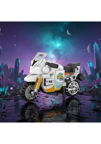 Lz-8624 Motorsiklet 120 Parça Block Oyuncak Mini Poşet