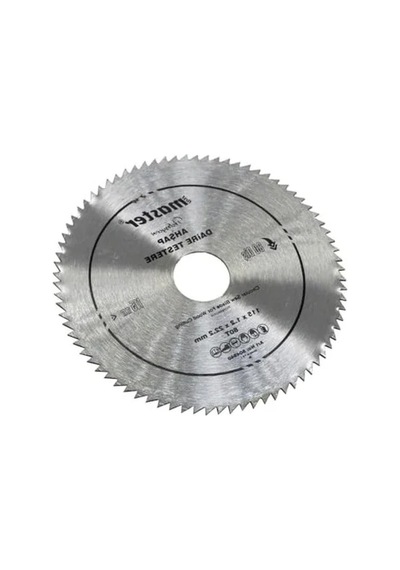 115 Mm Boyutunda Ahşap Daire Testere Bıçağı, 80 Diş İle Kesim