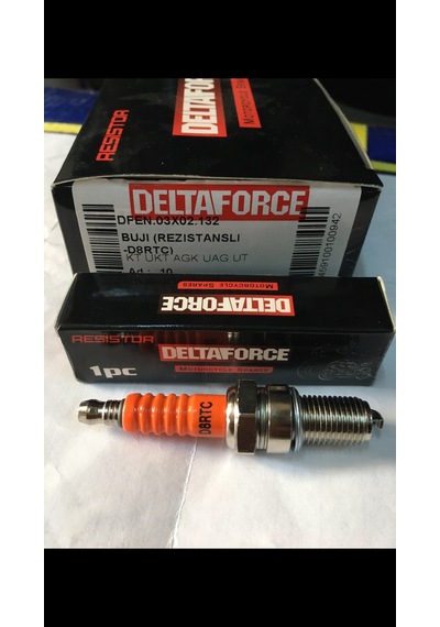 Motosiklet Buji Rezistanslı D8rtc Cg-kn-mg-kt-agk-uag 2 Adet