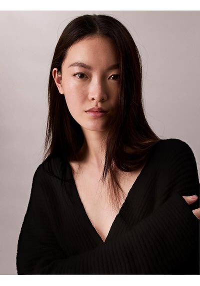Calvin Klein Long Sleeve Button U, Ub1 Siyah Kadın Hırka
