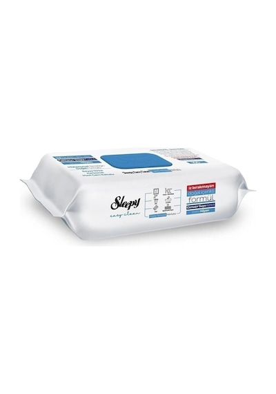 Sleepy Easy Clean Çamaşır Suyu Katkılı Yüzey Temizlik Havlusu 2X100 200 Yaprak