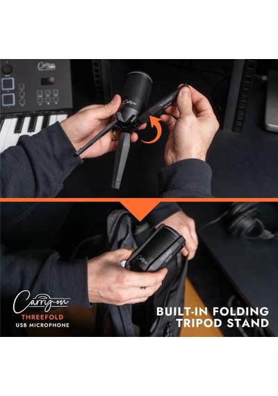 Blackstar Co-tfusbmıc-wt Carry-on Threefold Katlanabilir Usb Condenser Mikrofon Beyaz