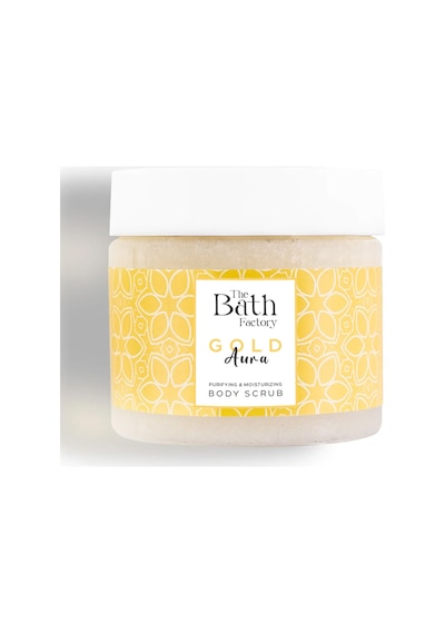 The Bath Factory Gold Aura Nemlendirici ve Arındırıcı Vücut Peeling 300 G