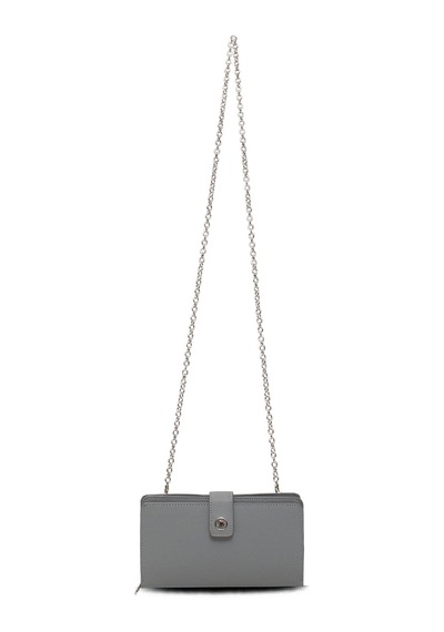 Us Polo Assn Us25594 K.gri Uspolo Assn Zincir Askılıı Kadın Cüzdan