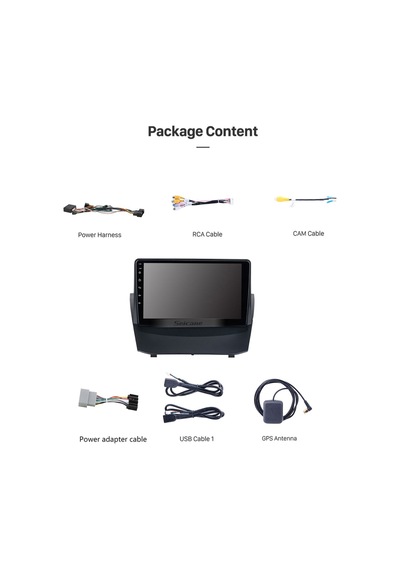 Ford Fiesta 2009 Uyumlu Multi Medya Navi Gasyon Usb Kamera Carplayer 4 Ram