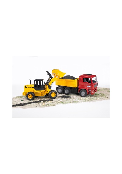 Bruder Man Damperli Kamyon ve Fr130 Kepçe