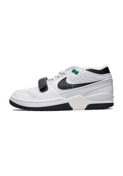 Nike Air Alpha Force 88 Leather Mens White Black Sneaker Hakiki Deri Günlük Spor Ayakkabı Beyaz Siyah