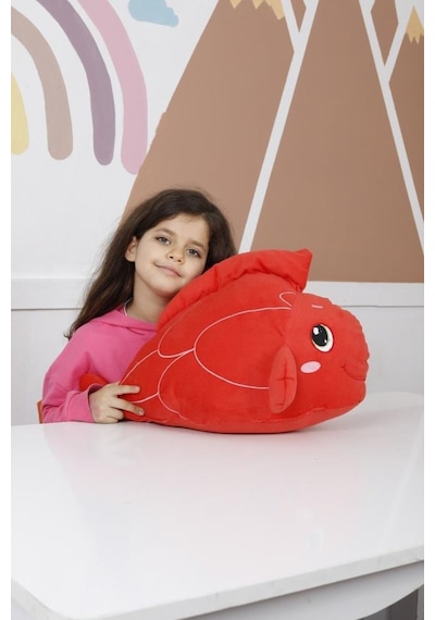 Pufu Toys Pelüş Kırmızı Balık 60cm