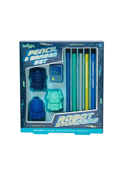 Smiggle Vision Silgili Ve Kalemli Kutulu Set Lacivert 470058