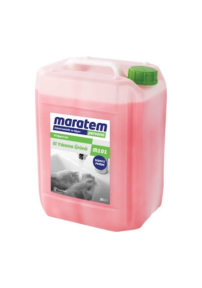 Maratem M101 Pembe Sedefli Sıvı El Sabunu 20 L