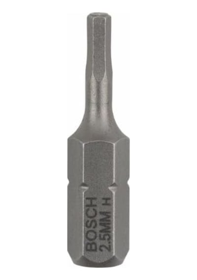 Professional Altıgen Vidalar İçin Ekstra Sert Uç Hex2,5 Uzunluk: 25 Mm, 3 Adet