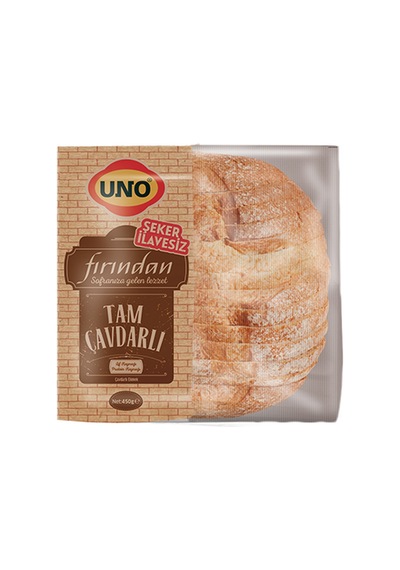 5 Adet Uno Fırından Tam Çavdarlı Ekmek 450 G