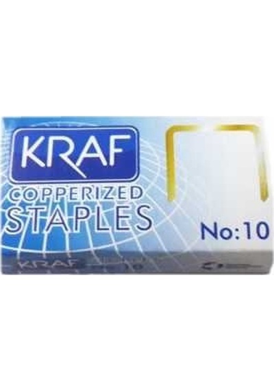 Kraf 245g Sarı Zımba Teli No:10 - 20 Li Paket