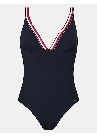 Tommy Hilfiger Tommy Hılfıger Kadın Mayo Uw0uw05294-dw5 Lacivert