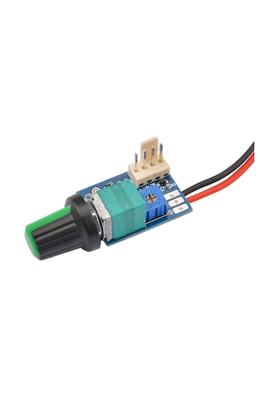 Dc 12v Pwm Fan Hız Kontrol Devresi Zfc4-1km Ayar Potlu Anahtarlı Pc Cpu