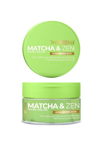 Wemara Matcha Zen Peelıng Tonıc 40 Lı Pad 100 Ml