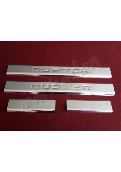Db Chrome Dacia Duster Krom Kapı Eşiği 2010-2017 4 Parça P.Çelik