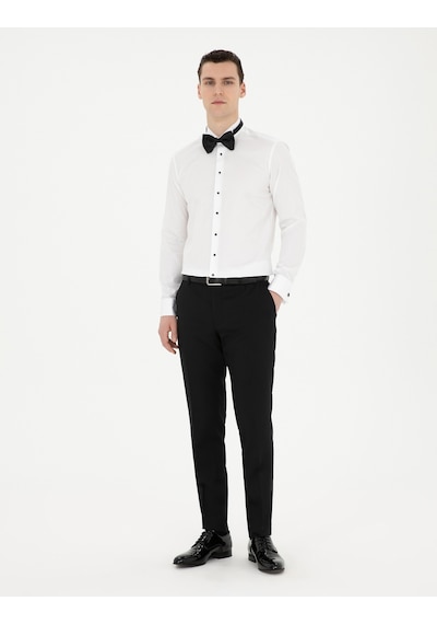 Pierre Cardin Erkek Beyaz Gömlek Smokin 50286244-vr013 Beyaz