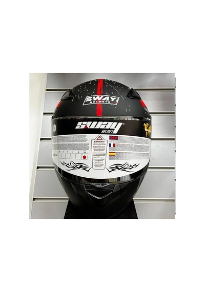 Sway Sw816 Full Face Motosiklet Kaskı Çok Renkli