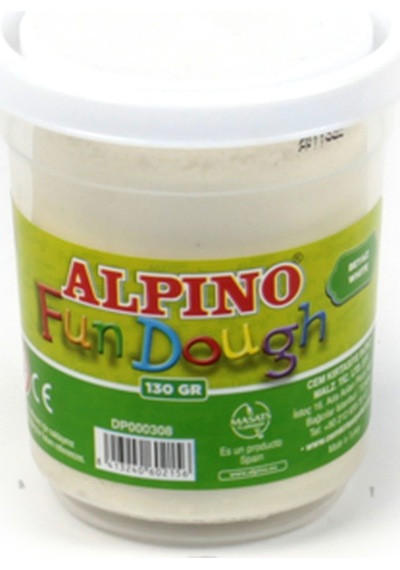 Alpino Oyun Hamuru 130 Gr Beyaz Dp000308 Çok Renkli