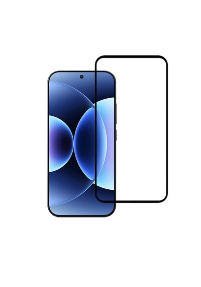 Xiaomi 17 Ve 17 Pro Uyumlu Anti Static Toz Tutmayan Çerçeveli Temperli Ekran Koruyucu Cam