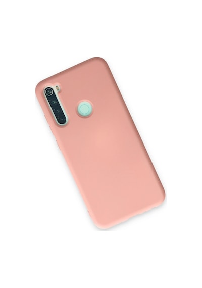 Xiaomi Redmi Note 8 Kılıf Nano İçi Kadife Silikon - Pudra Düz Renkli
