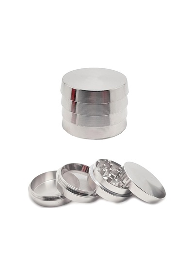 Silver 52mm. Tütün Baharat Herbal Öğütücüsü Parçalayıcı Rb84slv