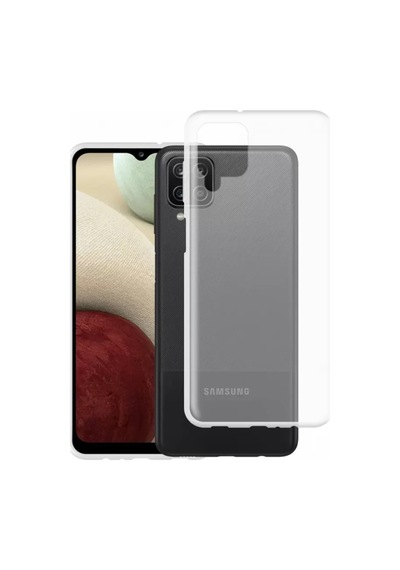 Newface Samsung Galaxy Uyumlu A12 Kılıf Lüx Şeffaf Silikon Diğer