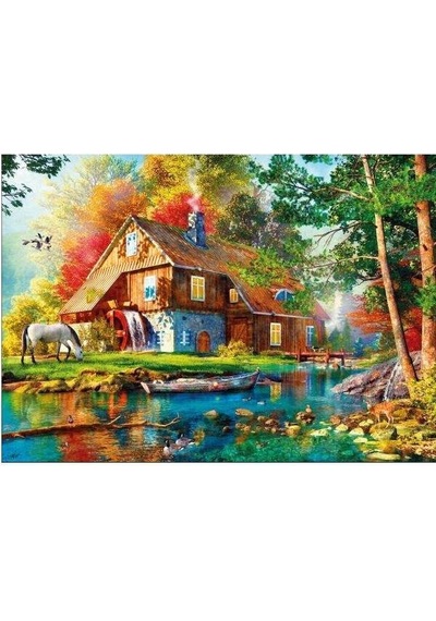 Ks Games Puzzle Autumn Watermil 1000 Parça