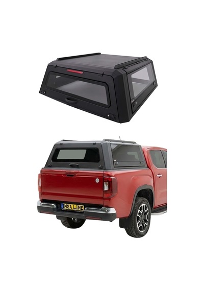 Isuzu D-max 2025-2026 Uyumlu Araca Özel Omcap Camlı Çelik Kabin