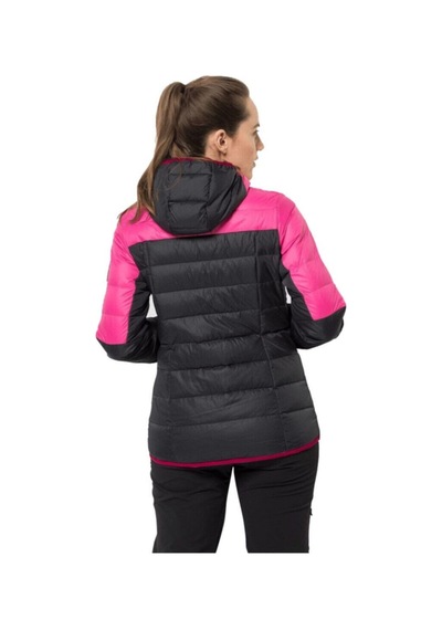 Jack Wolfskin Dna Tundra Hoody Pembe/siyah Kadın Mont Pembe Pembe