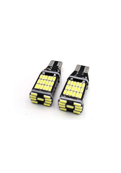 Cypher T15 Park Ampul 45 Led Geri Vites Plaka Ampul Güçlü Beyaz Işık