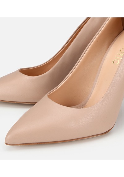 Hotiç Kadın Deri Bej Yüksek Topuklu Stiletto 01ayh322810a330 01ayh322810a330