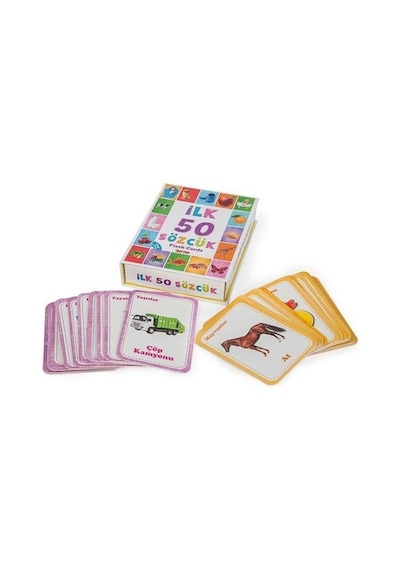 1161 Flash Cards İlk 50 Sözcük -dıytoy