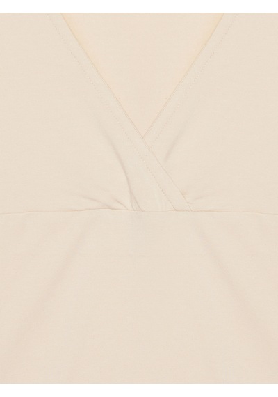 Dilvin 32758 V Yaka Kısa Kollu T-shirt-taş