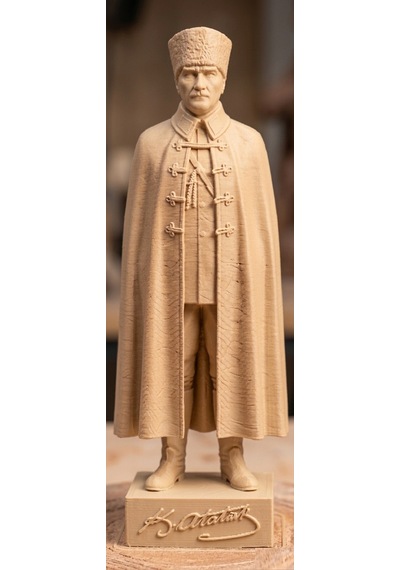 Öğrenci Ve Öğretmenlere Özel Dekoratif 15 Cm Atatürk Figürü Anlamlı Ve Şık Hediyelik