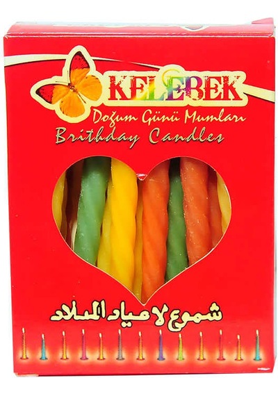 Gelin Mumu 22 Adet Renkli