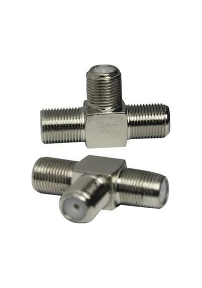 Electroon 1X2 F Konnektör T Fiş 10 Adet