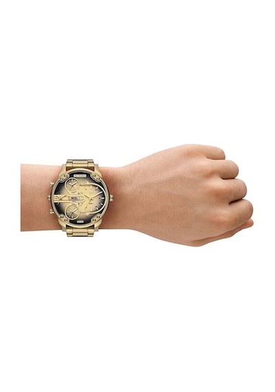 Diesel Dz7490 Quartz Çelik Altın Rengi 54 Mm Erkek Kol Saati Altın